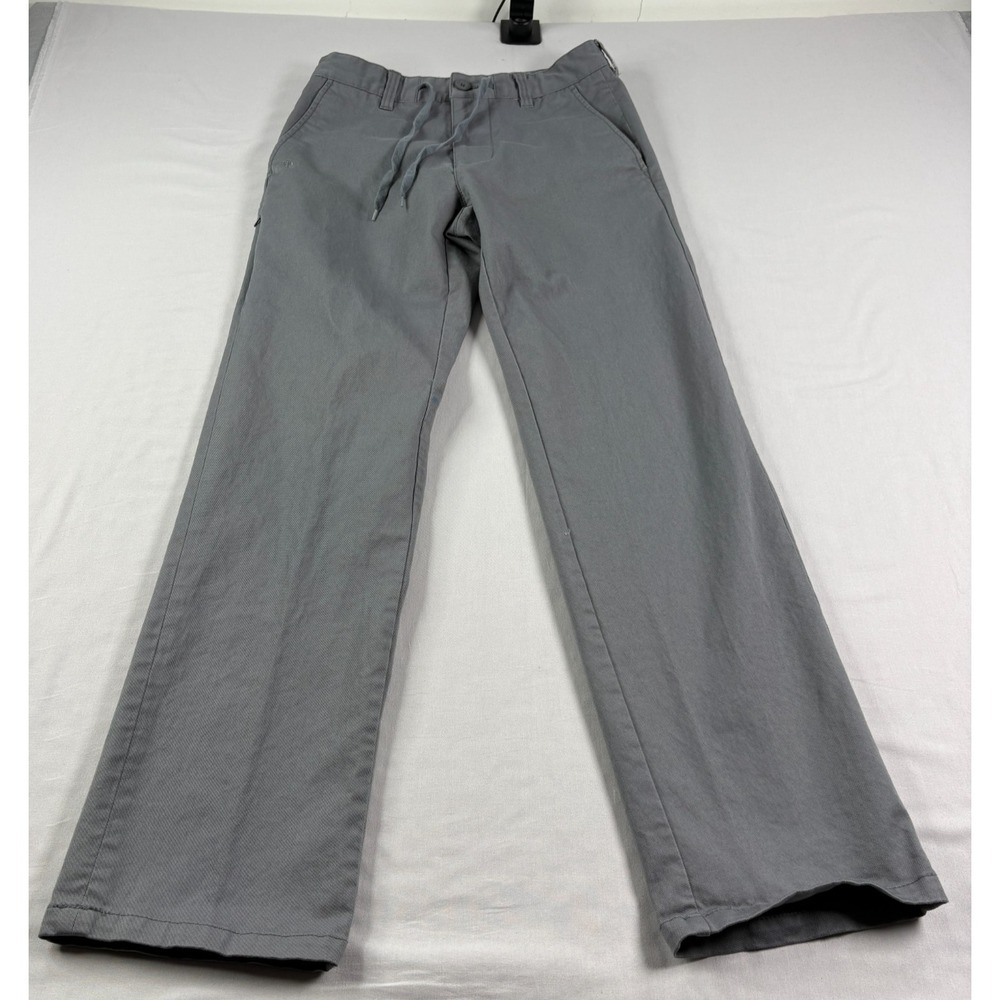 Nike Sb Pants Mens 28x30 Gray Chino Paul Rodriguez Skateboarding Skater